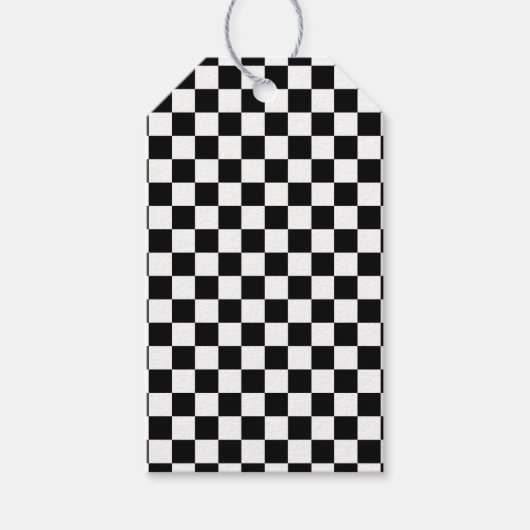 Étiquettes-cadeau Indicateur Checker (Devant)