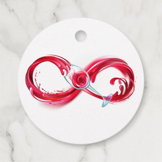 Étiquettes Cadeau Infinity (Dos)