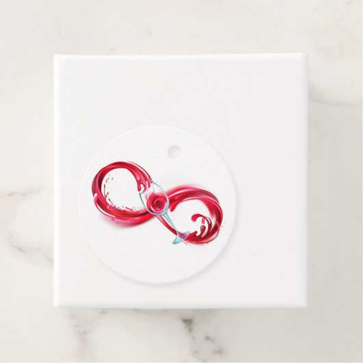 Étiquettes Cadeau Infinity (En situation)