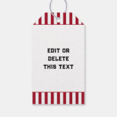 Étiquettes-cadeau Infirmière (Dos)