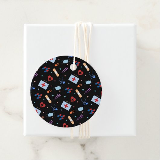 Étiquettes Cadeau Infirmière de la RN Étudiante en soins infirmiers (En situation)