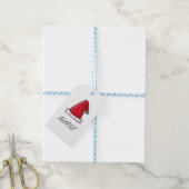 Étiquettes-cadeau infirmière noël 4 (Avec de laficelle)