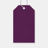 Étiquettes-cadeau Infusé Avec L'Amour Calligraphie Plum Line Art Lea (Dos)