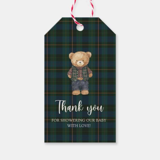 Étiquettes-cadeau Inspired Baby Shower (Devant)