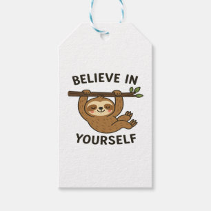 Étiquettes-cadeau Inspirer Citation "Croyez en vous" Imprimer