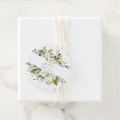 Étiquettes Cadeau Invitacion De Bautizo Con Flores Baptême (En situation)