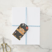 Étiquettes-cadeau Invitation d'anniversaire de construction (Avec de laficelle)