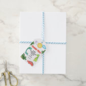 Étiquettes-cadeau Invitation d'anniversaire de Dinosaur (Avec de laficelle)