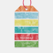 ÉTIQUETTES-CADEAU INVITATION D'ANNIVERSAIRE DES TRANSPORTS (Dos)