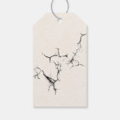 Étiquettes-cadeau Invitation du Costume d'Halloween (Dos)