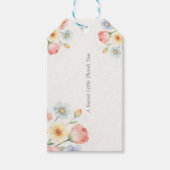 Étiquettes-cadeau Invitation Fleur Douce (Devant)