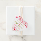 Étiquettes Cadeau Invité Mariage Valentine (En situation)