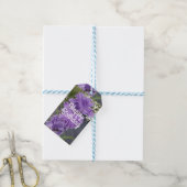 Étiquettes-cadeau Iris Iris Lavande Florale Fleur Violet (Avec de laficelle)