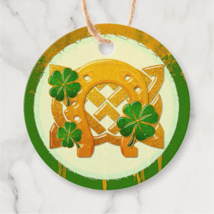 Étiquettes Cadeau Irish Fun 3D Whimsey 2