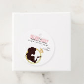 Étiquettes Cadeau Itinéraire de la licence de l'agent secret (En situation)