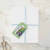 Étiquettes-cadeau J'ai mes canards en rangée (With Twine)