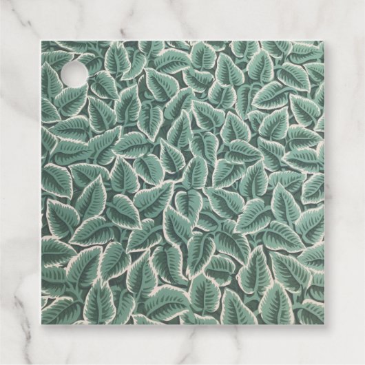 Étiquettes Cadeau Jane Austen's Home Wallpaper (Devant)