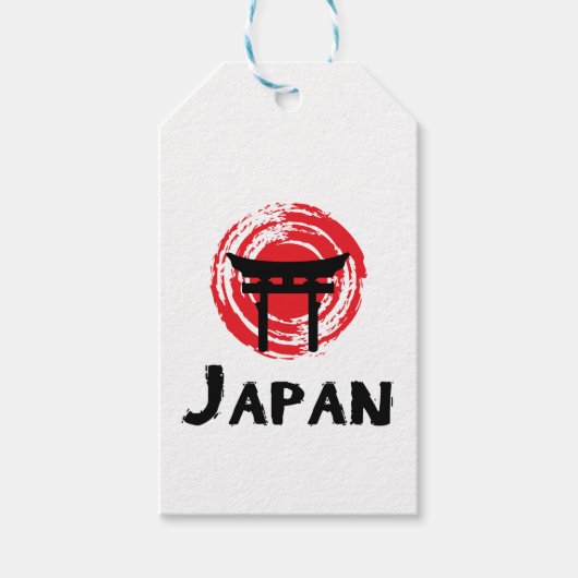 Étiquettes-cadeau Japon (Devant)