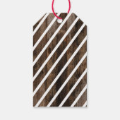 Étiquettes-cadeau Jardin Bonfire (Dos)