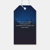 Étiquettes-cadeau Jardin Bonfire Cookout Anniversaire (Dos)