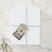 Étiquettes-cadeau Jardin d'abeilles Vintage moderne (Avec de laficelle)