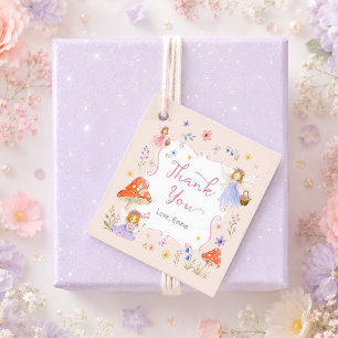 Étiquettes Cadeau Jardin de Fées Fantaisiste Fête d'Anniversaire Mer