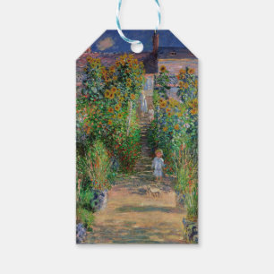 Étiquettes-cadeau Jardin de Monet Vetheuil Impressionnisme Peinture