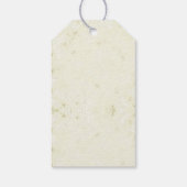 Étiquettes-cadeau Jardin des vignes (Dos)