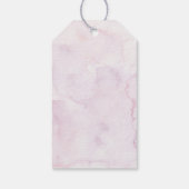 Étiquettes-cadeau Jardin Fleur sauvage rose Anniversaire (Dos)