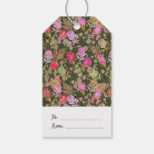 Étiquettes-cadeau Jardin Protea (Dos)