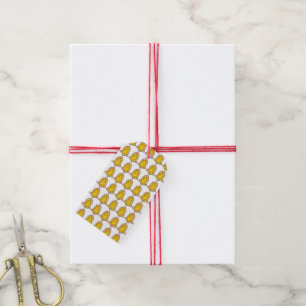 Étiquettes-cadeau Jaune Bells Holiday Cookie Noël Baking