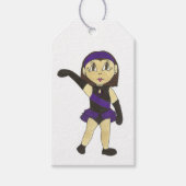 Étiquettes-cadeau Jazz Dancer Considérant Dance Studio Enseignant (Devant)