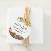 Étiquettes Cadeau Je fais du BBQ Fête de fiançailles rustique de tou (En situation)