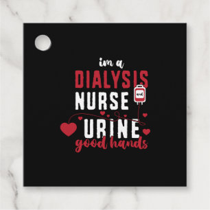 Étiquettes Cadeau Je Suis Infirmière Dialyse Et Urine Bonne Mains