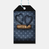 Étiquettes-cadeau Je t'aime (Devant)