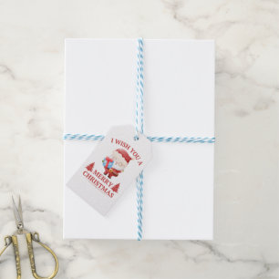 Étiquettes-cadeau Je vous souhaite un joyeux Noël