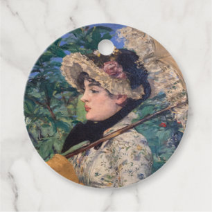 Étiquettes Cadeau Jeanne (Printemps) Par Édouard Manet