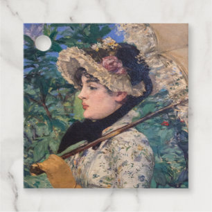 Étiquettes Cadeau Jeanne (Printemps) Par Édouard Manet