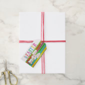 Étiquettes-cadeau Jelly Bean Bunny de Pâques (Avec de la ficelle)