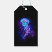Étiquettes-cadeau Jellyfish éclatante couleur (Dos)