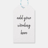 Étiquettes-cadeau J'espère que vous passerez un bon moment elfin ce (Dos)