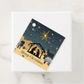 Étiquettes Cadeau Jésus-Manger (En situation)