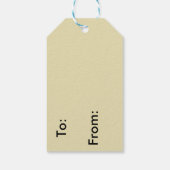 Étiquettes-cadeau Jésus meilleur cadeau jamais (Dos)