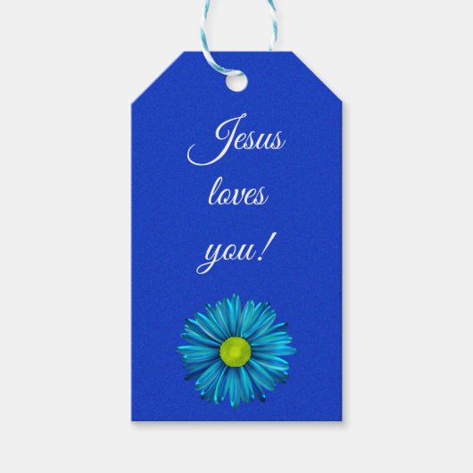 Étiquettes-cadeau Jésus t'aime ! (Devant)