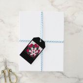 Étiquettes-cadeau Jeter l'oreiller patchwork Abstrait de quilting pa (Avec de laficelle)