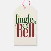 Étiquettes-cadeau Jingle Bell (Devant)