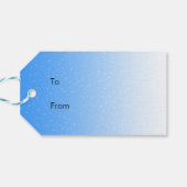 Étiquettes-cadeau Jingle Bells avec Père Noël (Dos Horizontal)