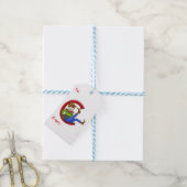 Étiquettes-cadeau Jingle Elves (Sam) (Avec de laficelle)
