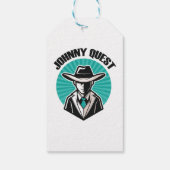 Étiquettes-cadeau Johnny Quest (Dos)