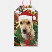Étiquettes-cadeau Joie au chiot (Dos)